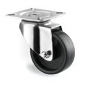 Tente Swivel Castor with 50 mm Polypropylene Wheel, 40 kg Load Capacity, Pressed Steel Frame 1470POO050P40