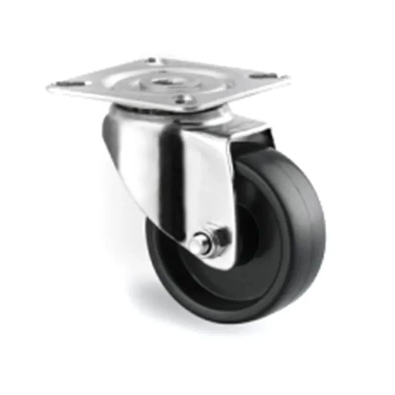 Tente Swivel Castor with 50 mm Polypropylene Wheel, 40 kg Load Capacity, Pressed Steel Frame 1470POO050P40