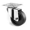 Tente Swivel Castor with 50 mm Polypropylene Wheel, 40 kg Load Capacity, Pressed Steel Frame 1470POO050P40