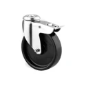 Tente Braked Swivel Castor 40 kg Capacity 75 mm Wheel Diameter Polypropylene 1477POO075P30-11