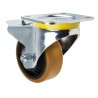 Tente Braked Swivel Castor Heavy Duty Steel Frame Polyamide Wheel 125 mm Diameter 660 kg Load Capacity 4687FTP125P63