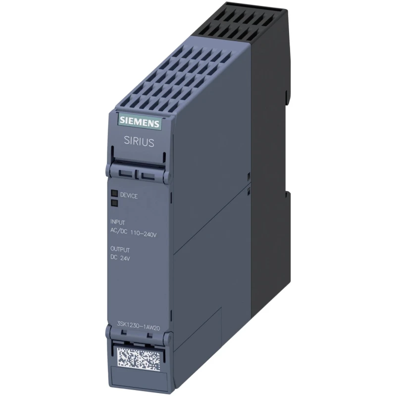 Siemens Safety Relay 110V AC/DC, 240V AC/DC, Wall DIN Rail Mount, Screw Terminal, Automatic Reset, 3SK1230-1AW20