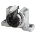 INA Bearing Unit 20mm Inside Diameter 2-Bolt Base Mount Dynamic Load Rating 1.6kN Static Load Rating 1.28kN KGBO20-PP-AS