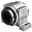 INA Bearing Unit 25mm Inside Diameter 2-Bolt Base Mount 2.8kN Dynamic Load 2.22kN Static Load 57.5mm Length KGB25-PP-AS
