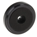 RS PRO Round Anti-Vibration Mount Rubber Foot 40 mm Outside Diameter 10 mm Height 172-0859