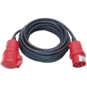 brennenstuhl 10 Meter 1 Socket BS4343/EN60309 400V-16A Extension Lead, Black Neoprene Jacket, IP44 Rated 1167710