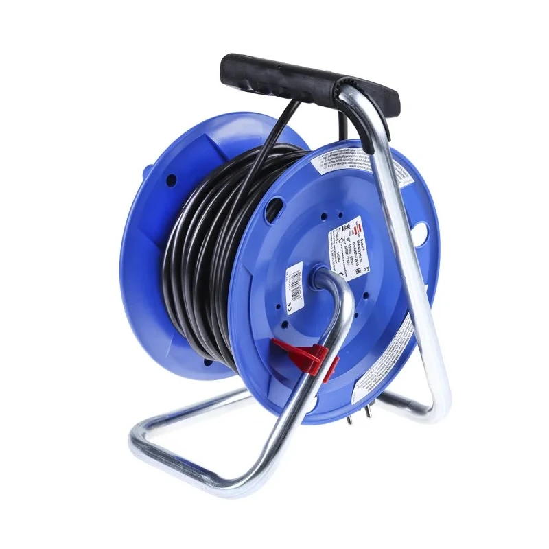 brennenstuhl Garant 25 m 4 Socket Type F - German Schuko Hose Reel Cable Reel 230V 16A IP20 1218050