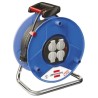 brennenstuhl 50 m 4 Socket Type F - German Schuko Hose Reel Cable Reel 230V 16A IP20 1208060