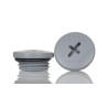 Alpha Wire Cable Gland Plug, M16 Thread Size, Chloroprene Rubber and Polyamide Material, IP66/IP68, Flame HPM16 SL080