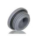 Alpha Wire Cable Gland Plug, M16 Thread Size, Chloroprene Rubber and Polyamide Material, IP66/IP68, Flame HPM16 SL080