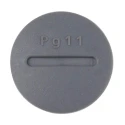 Alpha Wire Cable Gland Plug Thread, Chloroprene Rubber and Polyamide, 22 mm Diameter, IP66/IP68, CSA Certified, UL 514 PG11