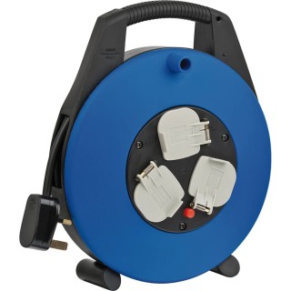 brennenstuhl Cable Reel 10 m 3 Socket Type G 240V IP20 VarioLine 1108563