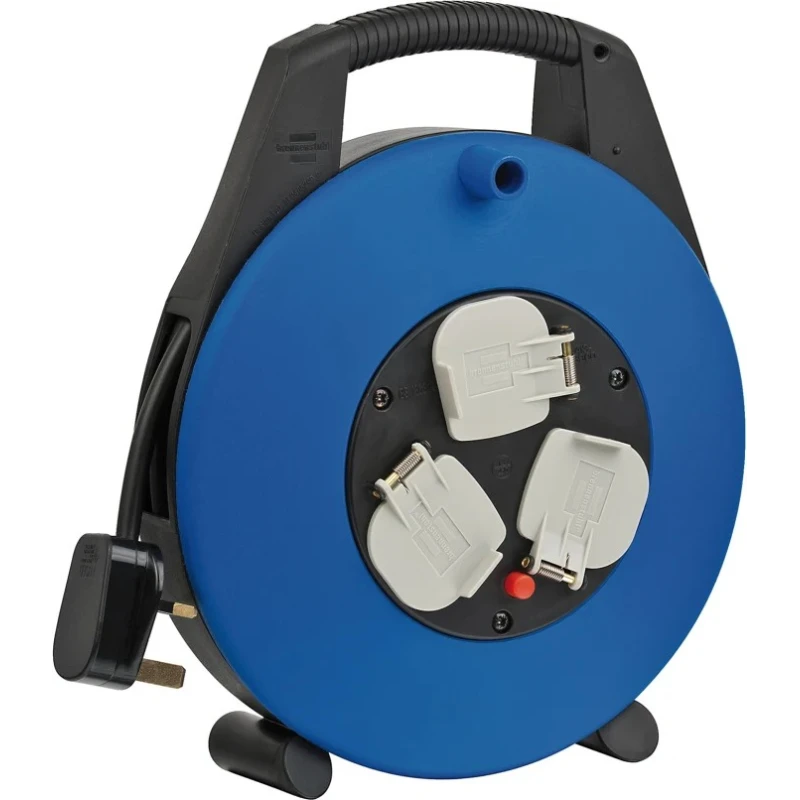 brennenstuhl Cable Reel 10 m 3 Socket Type G 240V IP20 VarioLine 1108563