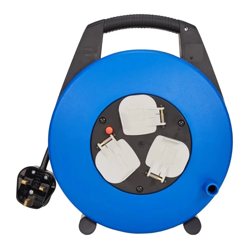 brennenstuhl Cable Reel 10 m 3 Socket Type G 240V IP20 VarioLine 1108563