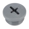 Alpha Wire Cable Gland Plug, PG7 Thread, 15 mm Diameter, Polyamide and Chloroprene Rubber, IP66 IP68, Temperature HPP7 SL080