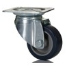 Tente Swivel Castor, 40 kg Load Capacity, 50 mm Polyurethane Wheel, Pressed Steel Frame 1470PAO050P40