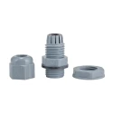 Alpha Wire FIT Wire Management Series Slate Chloroprene Rubber Polyamide Cable Gland PG7 Thread Size 3-6.5 mm PPC7 SL080