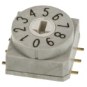 Wurth Elektronik Rotary Coded DIP Switch Surface Mount with Gull Wing Terminals 428521320810