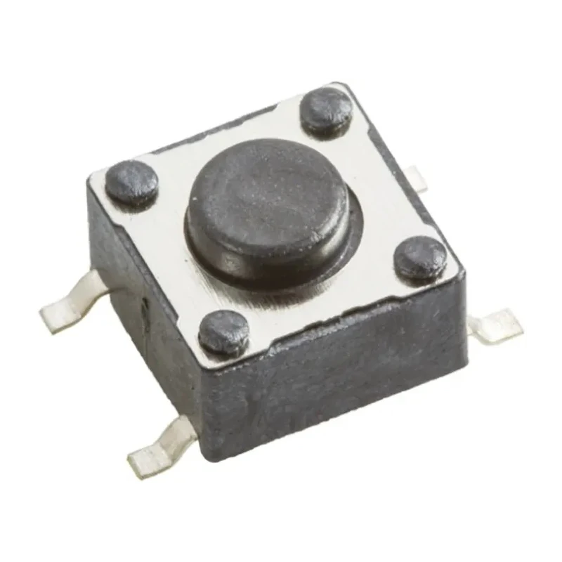 Wurth Elektronik Black Tactile Switch Surface Mount SPST 50mA 12V DC, 0.9mm Actuator Length 430182043816