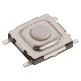Wurth Elektronik White Tactile Switch 0.3 mm Actuator SPST 20mA 12 V dc Surface Mount 431151015826
