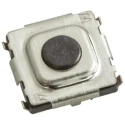 Wurth Elektronik Black Tactile Switch SPST Momentary 0.3 mm Actuator 20mA 15V DC Surface Mount 431183015816