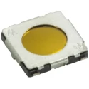 Wurth Elektronik Yellow Tactile Switch SPST 20mA 15V DC Surface Mount 5mm x 5mm 431183008816