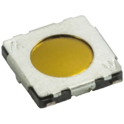Wurth Elektronik Yellow Tactile Switch SPST 20mA 15V DC Surface Mount 5mm x 5mm 431183008816