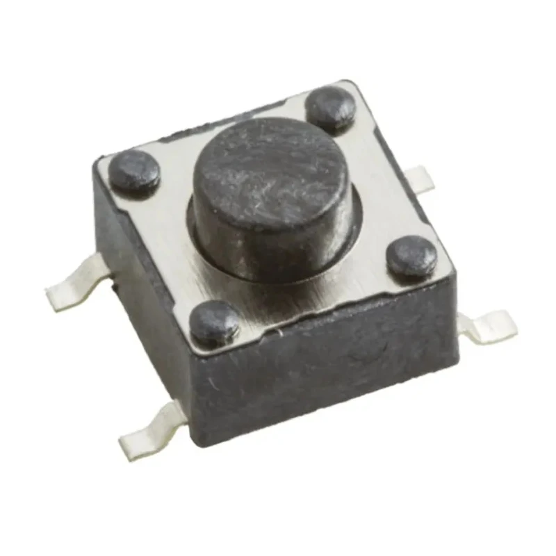 Wurth Elektronik Black Tactile Switch SPST 50mA 12 V dc Surface Mount 1.6 mm Actuator 430182050816