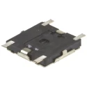 Wurth Elektronik Black Tactile Switch, SPST 20mA 15 V DC, Momentary, 0.3 mm Actuator Length, Surface Mount 431181015816