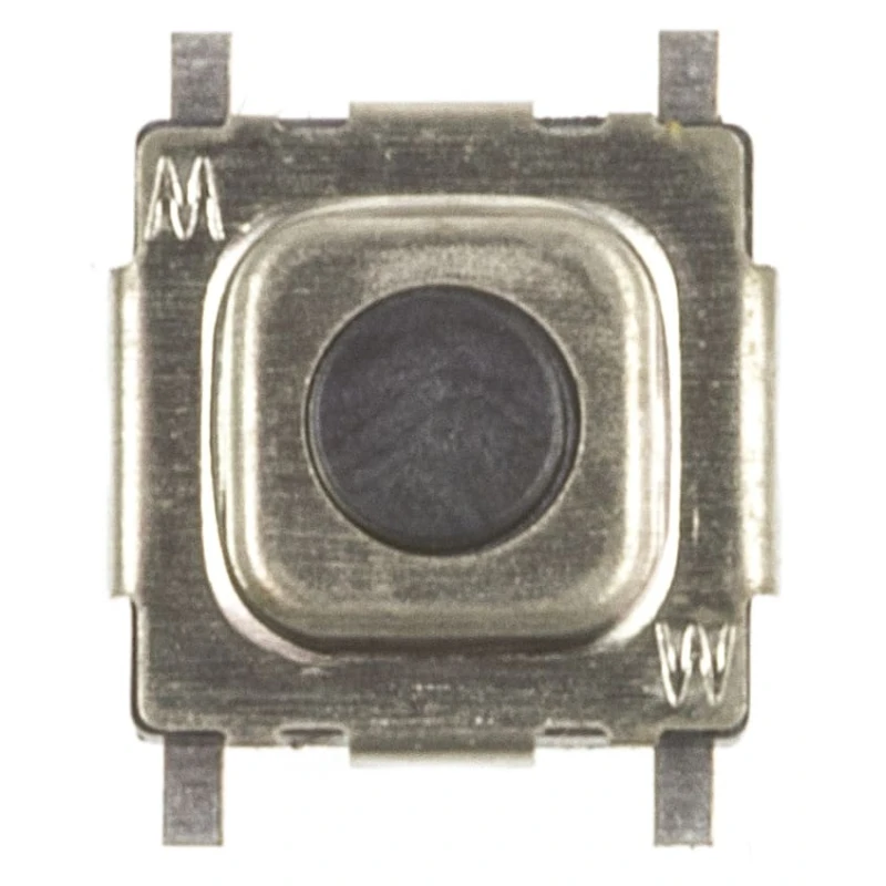 Wurth Elektronik Black Tactile Switch, SPST 20mA 15 V DC, Momentary, 0.3 mm Actuator Length, Surface Mount 431181015816