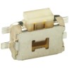 Wurth Elektronik White Tactile Switch SPST Momentary 50mA 12V DC Surface Mount 2.6mm Actuator Length 434351045816