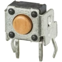 Wurth Elektronik Pink Tactile Switch 0.6 mm Actuator Length SPST 50mA 15 V dc Through Hole 431256031736