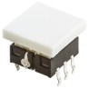 Wurth Elektronik Clear Tactile Switch SPST 50mA 12V DC Illuminated 4.15mm Through Hole 440YS67082622