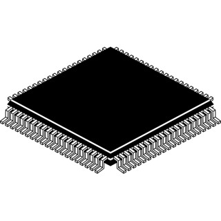 NXP Kinetis K2x ARM Cortex M4 Microcontroller 512kB FLASH 128kB RAM 100 MHz 80-Pin LQFP MK20DN512VLK10