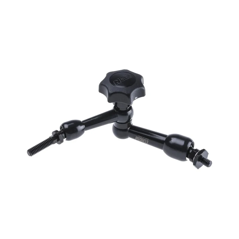 Noga Steel Base & Arm Camera Arm with Clamp Base, Overall Length 107mm, Top Arm 56mm, Bottom Arm 51mm NF 1105