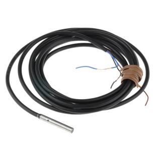 Omron Barrel Inductive Proximity Sensor 25mm Length IP67 Stainless Steel Housing NPN Output E2E-C04S12-WC-C1 2M