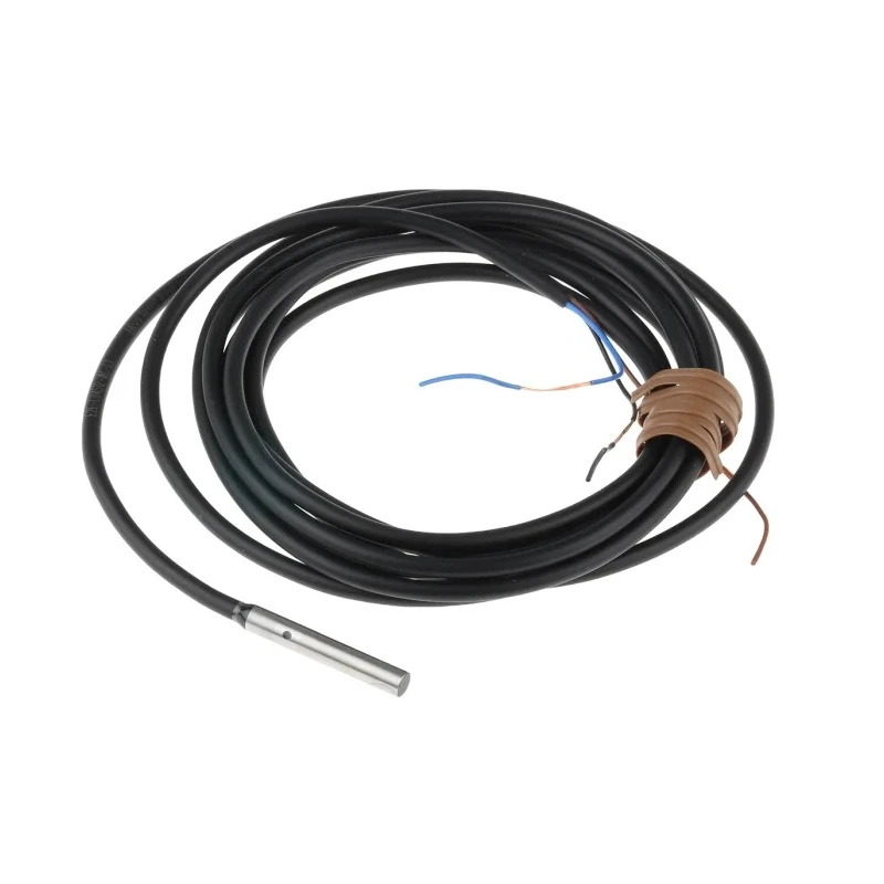 Omron Barrel Inductive Proximity Sensor 25mm Length IP67 Stainless Steel Housing NPN Output E2E-C04S12-WC-C1 2M
