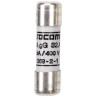 Socomec 2A Cartridge Fuse, 14 x 51 mm, 500V AC, gG Characteristic, NFC-DIN Series 60520002
