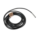 Omron Barrel Inductive Proximity Sensor PNP Stainless Steel IP67 3V 1.2 mm Detection Range E2E-C04S12-WC-B1 2M