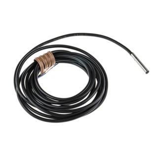 Omron Barrel Inductive Proximity Sensor PNP Stainless Steel IP67 3V 1.2 mm Detection Range E2E-C04S12-WC-B1 2M