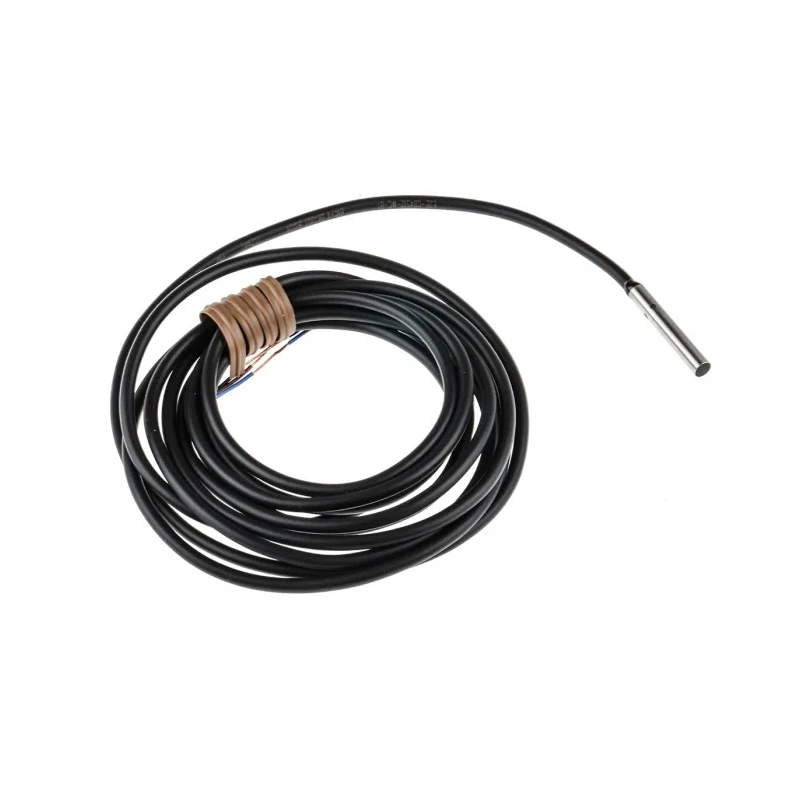 Omron Barrel Inductive Proximity Sensor PNP Stainless Steel IP67 3V 1.2 mm Detection Range E2E-C04S12-WC-B1 2M