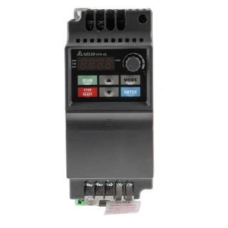 Delta Electronics Inverter Drive Single Phase 230V AC 750W 4.2A Variable Frequency VFD007EL21A