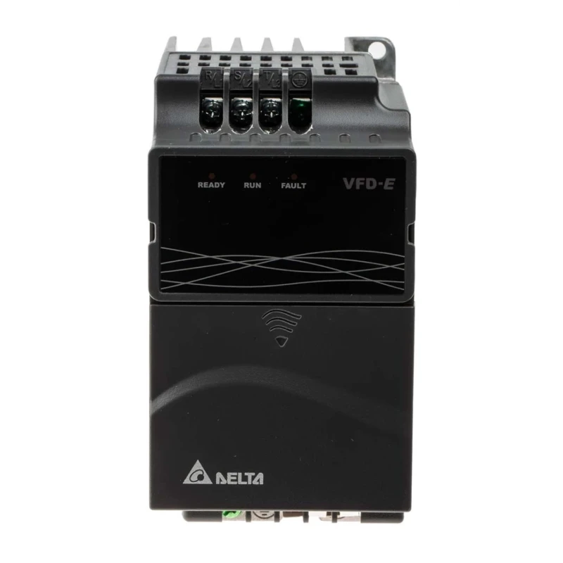 Delta Electronics Inverter Drive 750 W 3 Phase VFD-E Series 460V AC 2.5 A VFD007E43T