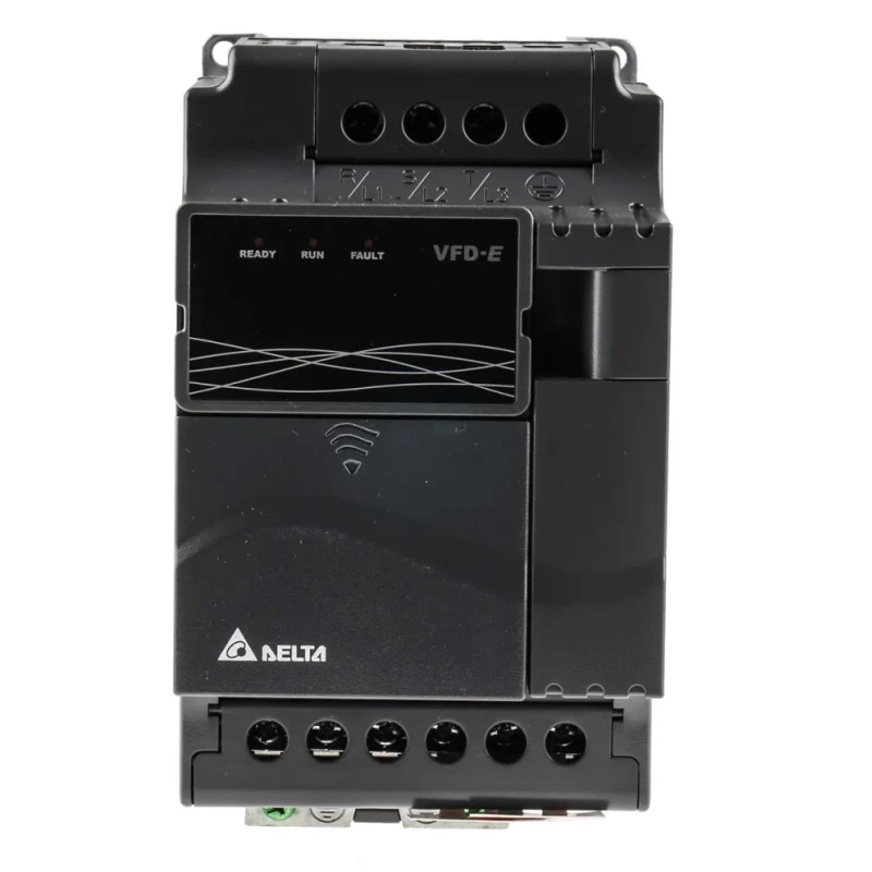 Delta Electronics Inverter Drive 3 Phase 460V ac 8.5 A 3.7 kW VFD037E43A