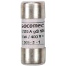 Socomec Industrial Cartridge Fuse 500mA 500V AC 10 x 38 mm 60120000
