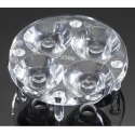 Ledil Angie Series 4-Way LED Lens 15 ° Spot Beam 34 mm Diameter PMMA C12285_ANGIE-S