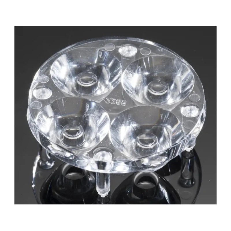 Ledil Angie Series 4-Way LED Lens 15 ° Spot Beam 34 mm Diameter PMMA C12285_ANGIE-S