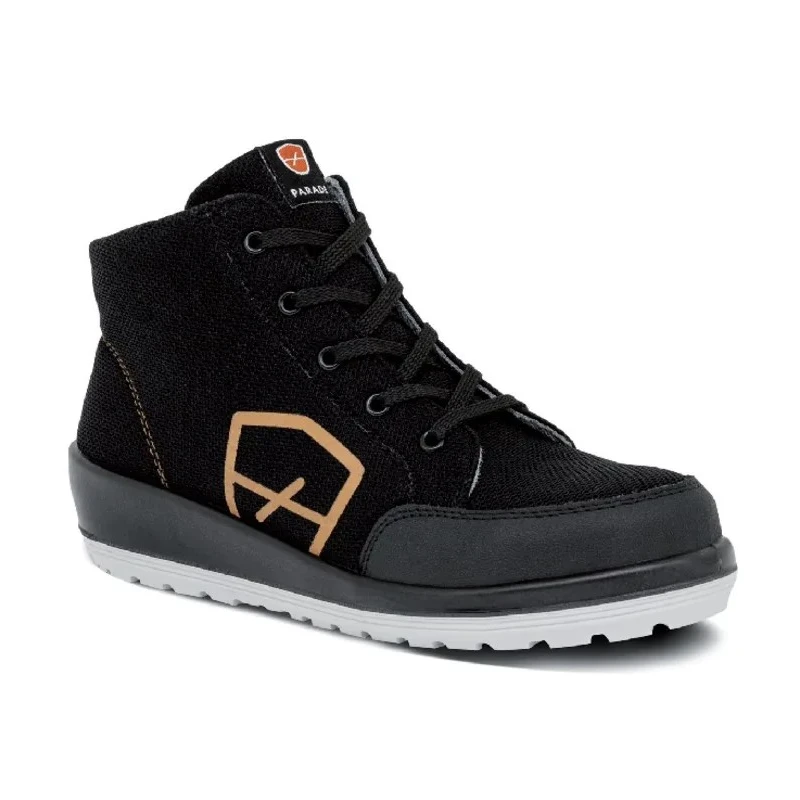 Parade BETSIE Women's Black Stainless Steel Safety Trainer Safety Footwear Lace Up UK 7 EU 41 07BETSIE7721PT41