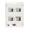 Selvo 4 Way TPN Single Door Distribution Board GSELTPN11022