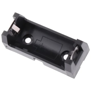 Keystone 2 to 3 A Battery Holder PCB Mount Polybutylene Terephthalate Body Leaf Spring Termination 1029